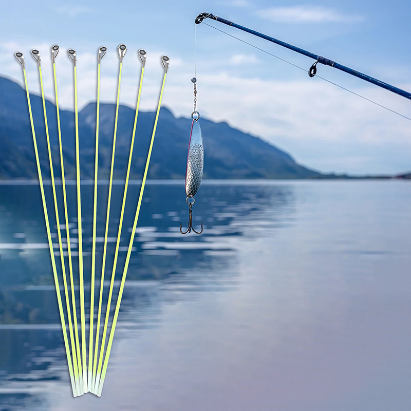 Ice Fishing Tip Up - Nowe 5 szt. 42CM Końcówki do
