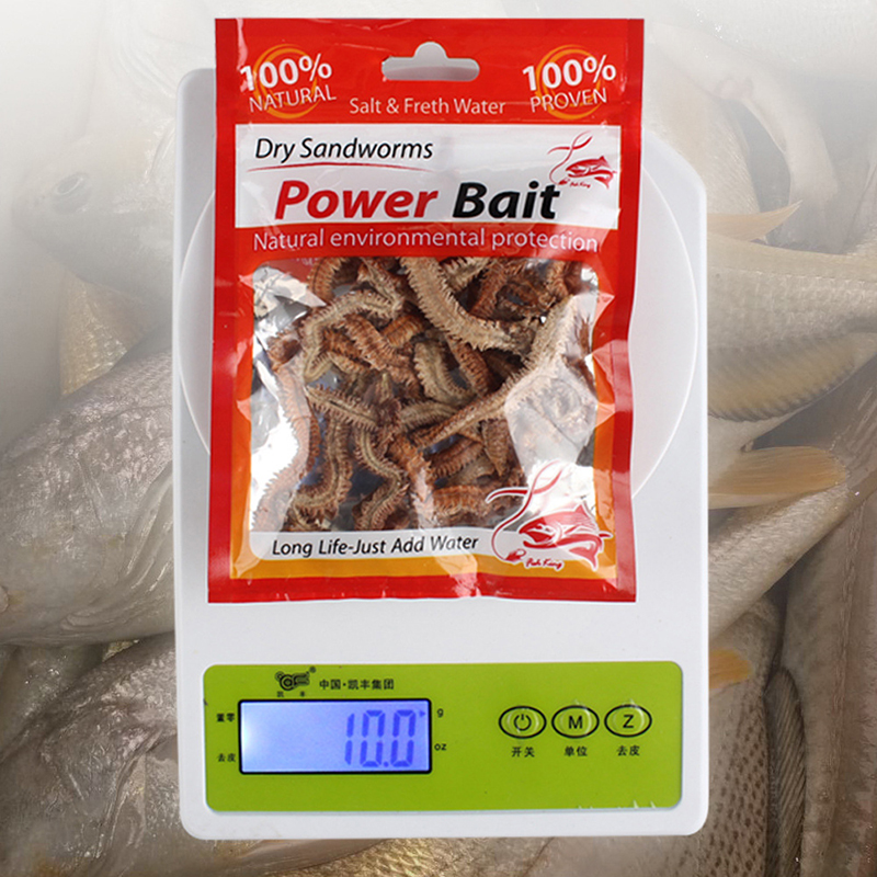 Quality Fishing Equipment - 100% Naturalne Suche Robaki Piaskowe 10g