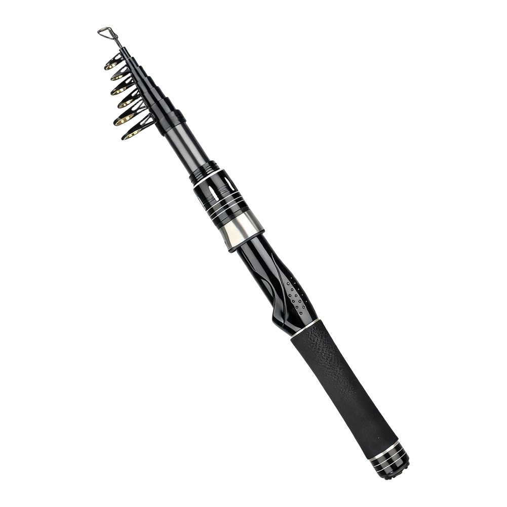 Telescopic Fishing Rod - Ultralekka teleskopowa wędka karbonowa z ceramicznymi