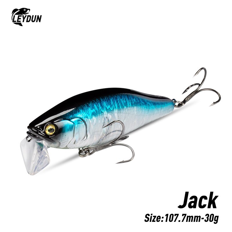 Quality Fishing Equipment - I-JACK Minnow przynęty 107.7mm 30g pływające