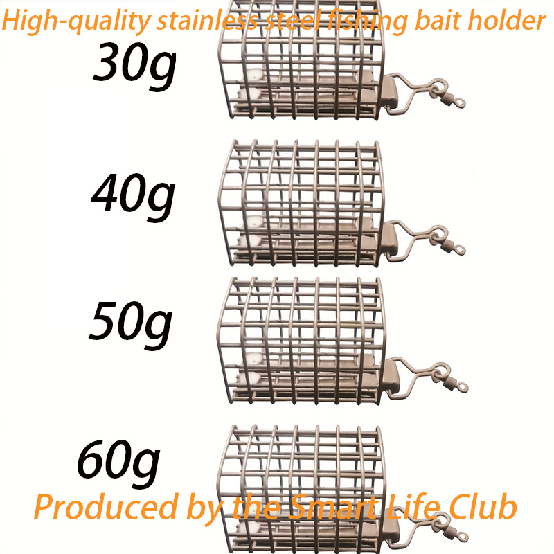 Quality Fishing Equipment - Nowa klatka na przynęty wędkarskie, 30G/40G/50G/60G