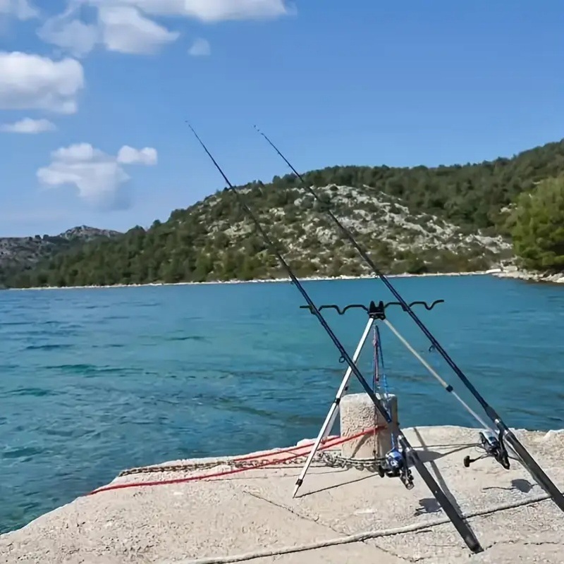 Telescopic Fishing Rod - 1 szt. Uchwyt na wędkę morską