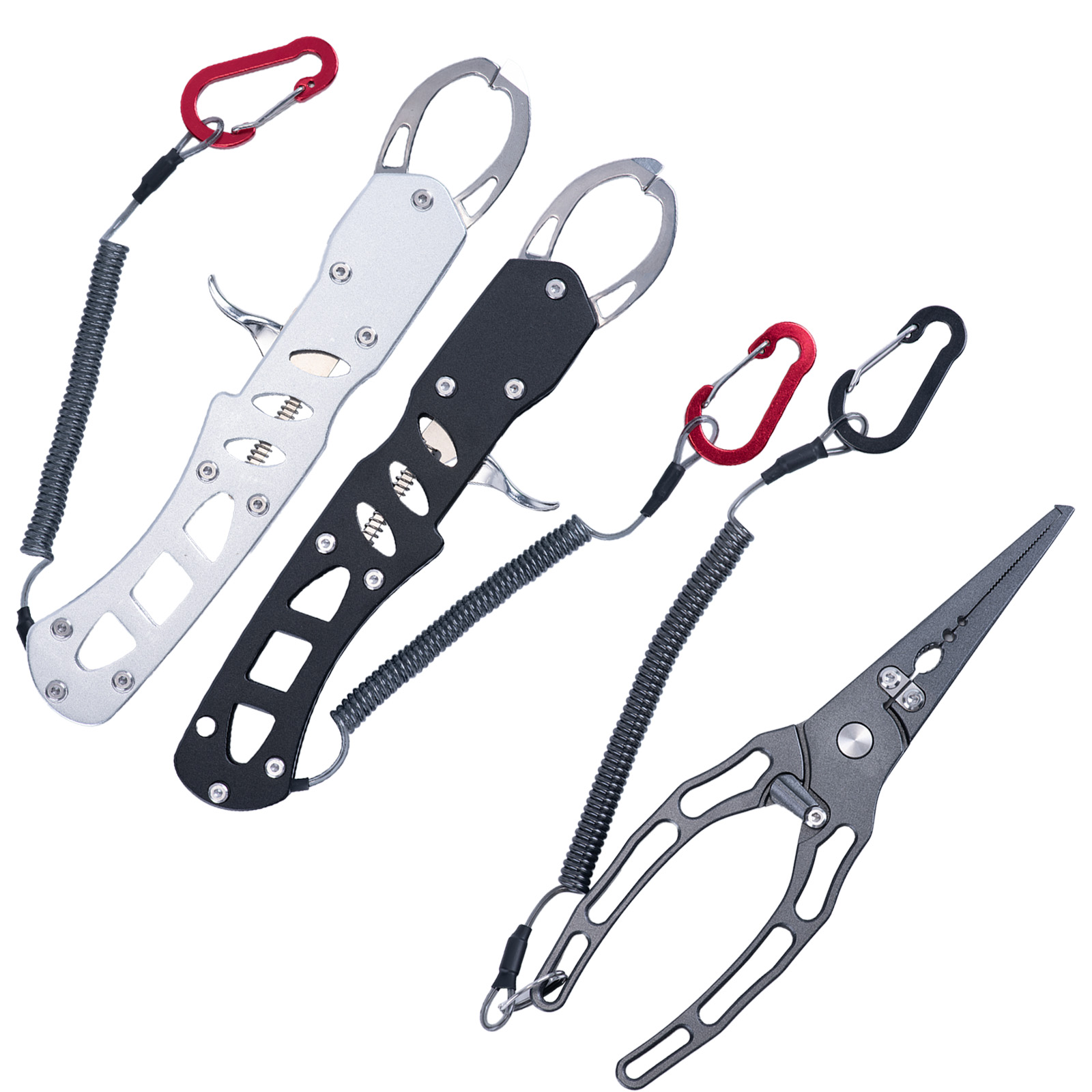 Fishing Equipment Parts - Zestaw szczypiec wędkarskich i chwytaka do