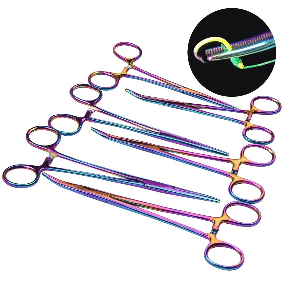 Fishing Equipment Parts - Profesjonalne szczypce wędkarskie z ząbkowanymi ostrzami