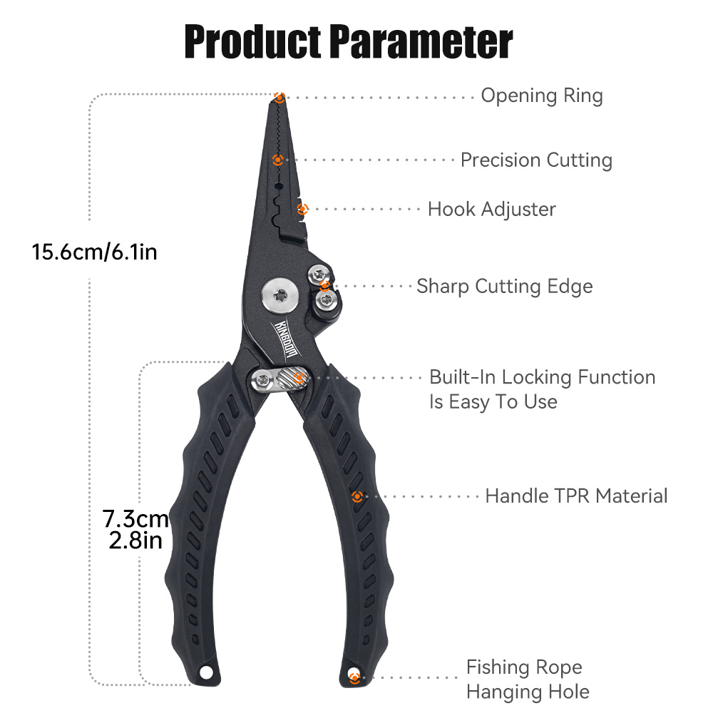 Kingdom Szczypce wędkarskie Wi – Fishing Equipment Parts recenzja i cena