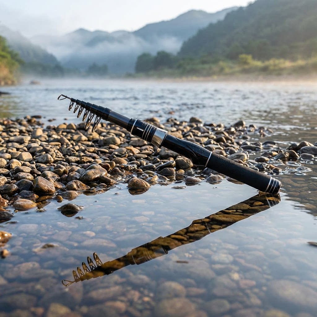 Ultralekka teleskopowa wędka k – Telescopic Fishing Rod recenzja i cena