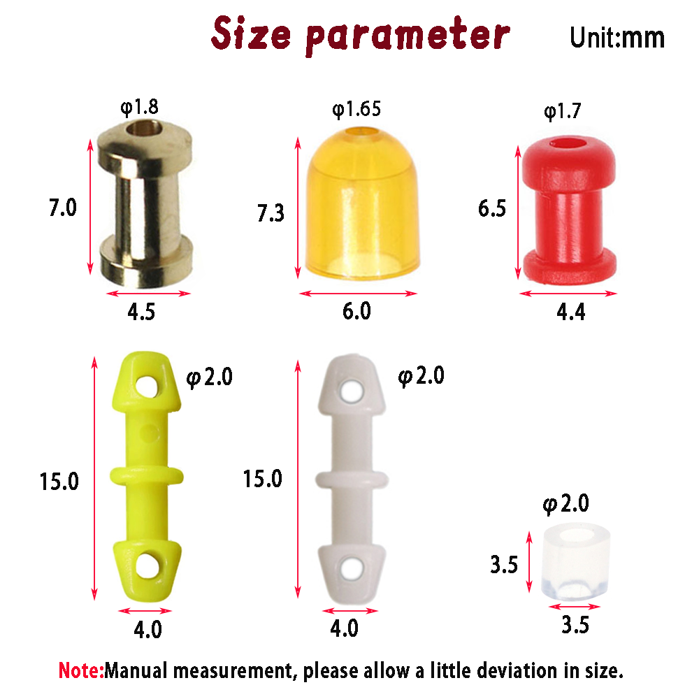 LIONRIVER 500 sztuk plastikowe – Fishing Equipment Parts recenzja i cena