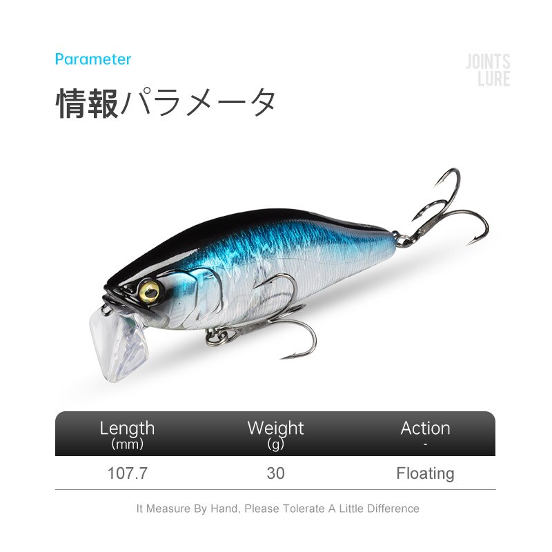 I-JACK Minnow przynęty 107.7mm – Quality Fishing Equipment recenzja i cena