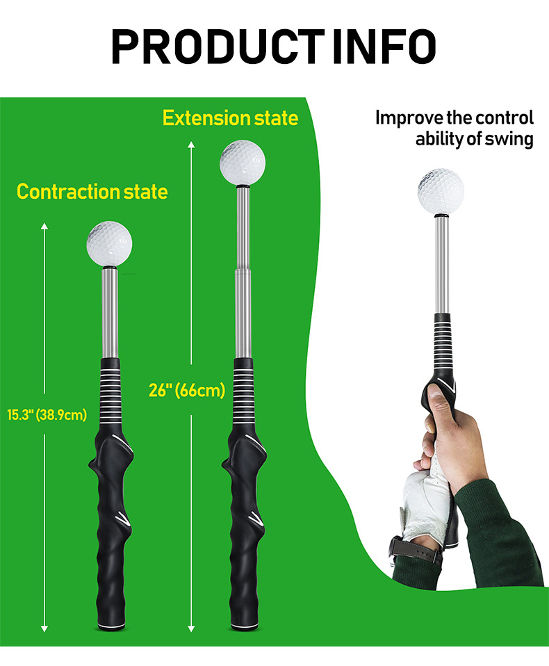 Teleskopowy trener golfa do ćw – Telescopic Fishing Rod recenzja i cena