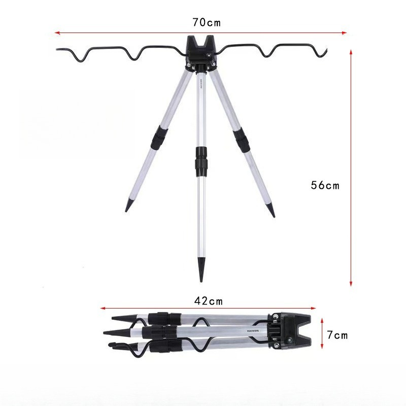 1 szt. Uchwyt na wędkę morską  – Telescopic Fishing Rod recenzja i cena