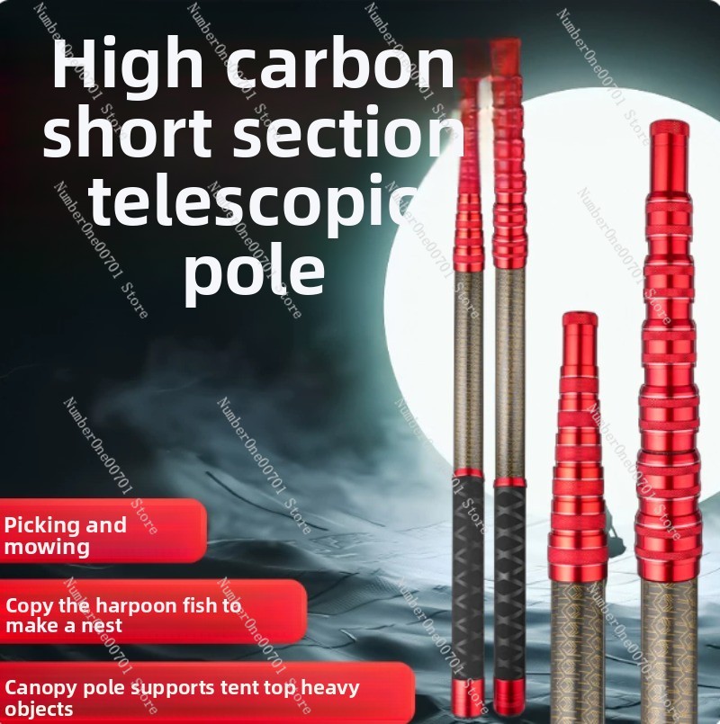 Krótki, ultralekki, twardy, wy – Telescopic Fishing Rod recenzja i cena